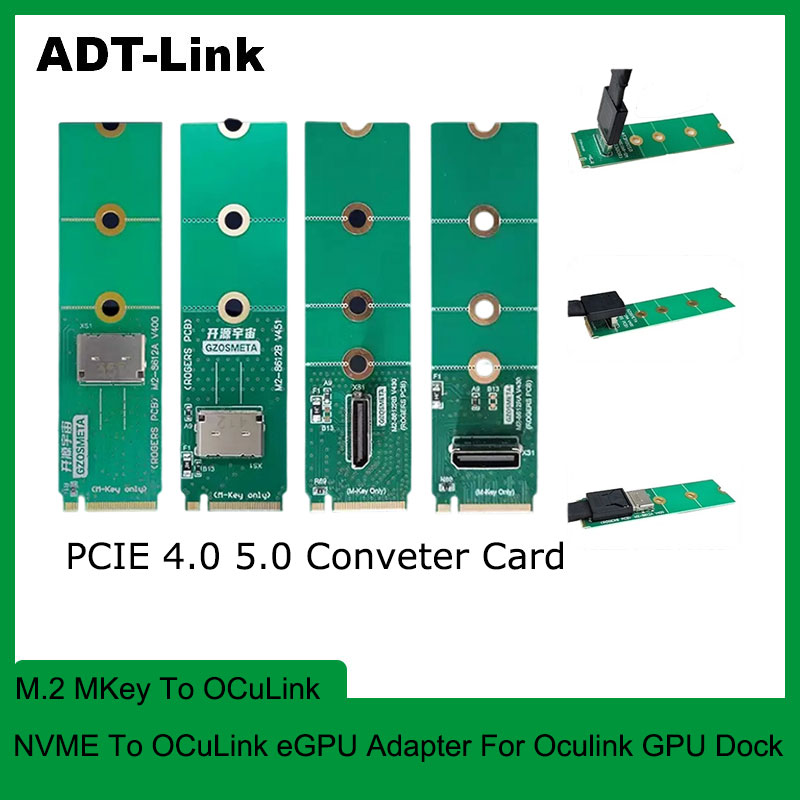 Oculink Egpu Dock Graphics Card - ADT-Link M.2 do Oculink Karta interfejsu